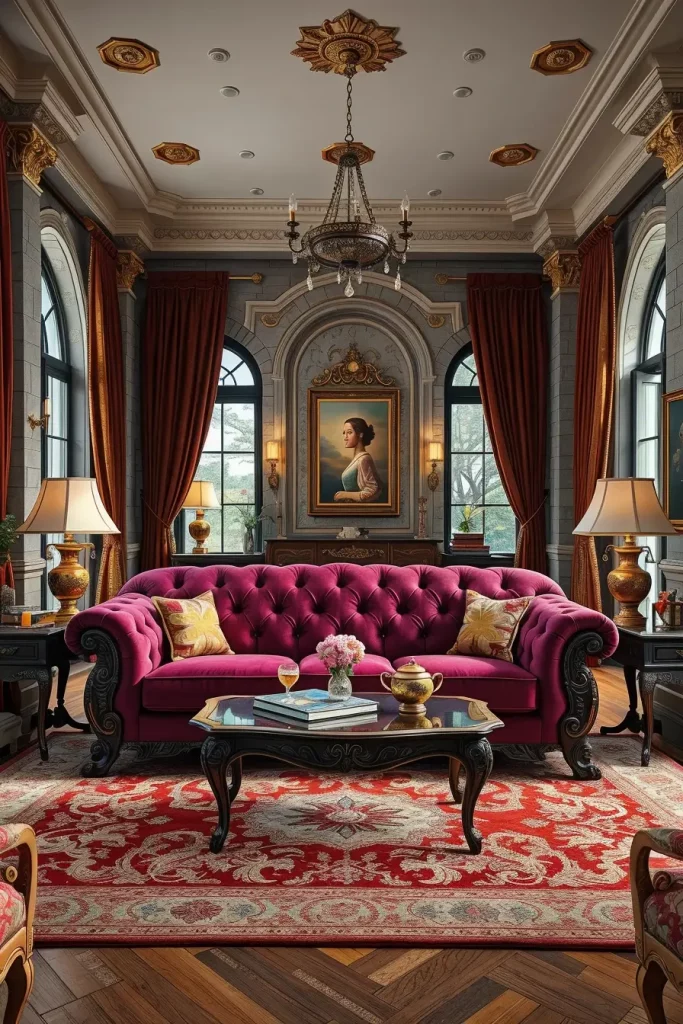 62 Castlecore Living Room Inspiration: Ideas for a Regal and Cozy Home