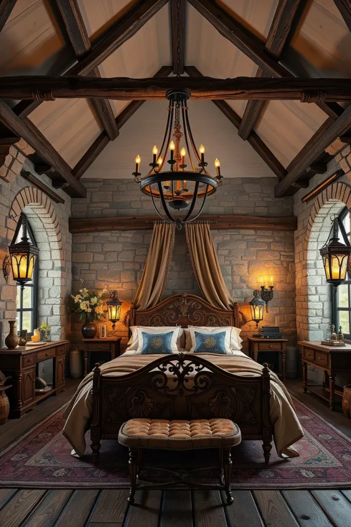 63 Medieval Bedroom Ideas to Transform Your Room into a Castle-Inspired Retreat