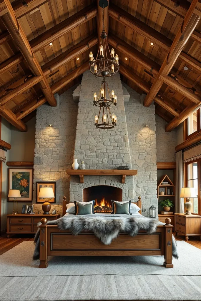 Stone Fireplace Bedroom: Cozy and Modern Design Ideas for Every Style