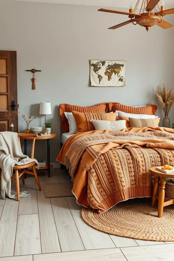 65 Terracotta and Tan Bedroom Ideas for a Warm and Elegant Interior