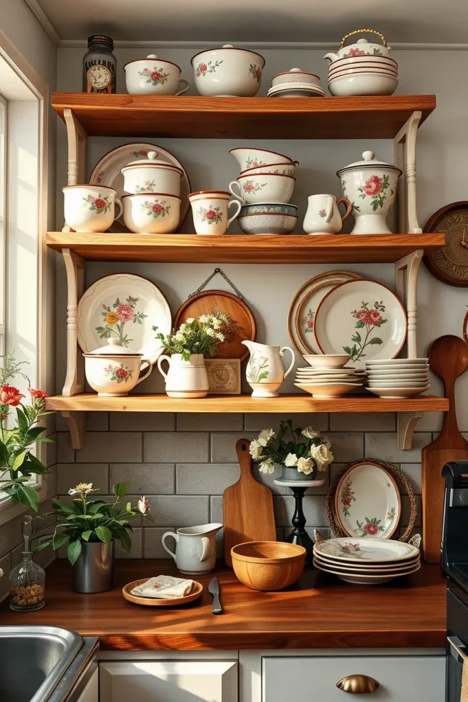 64 Thrifted & Vintage Kitchen Trends to Inspire Your Timeless Cooking Space
