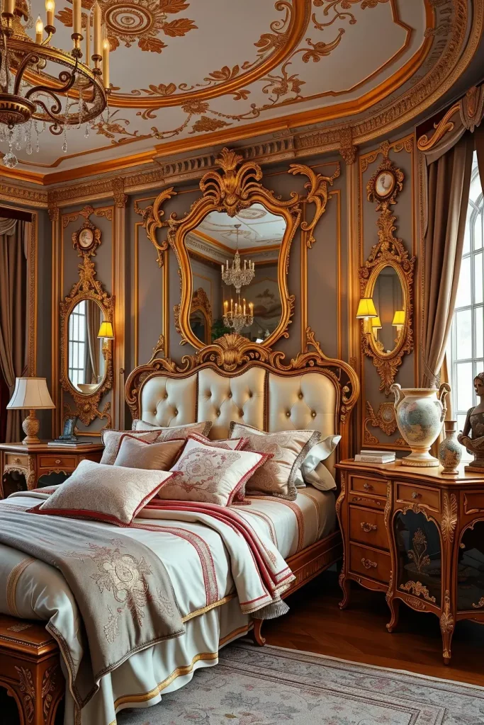 64 Rococo Revival Bedroom Furniture Ideas for Timeless Elegance