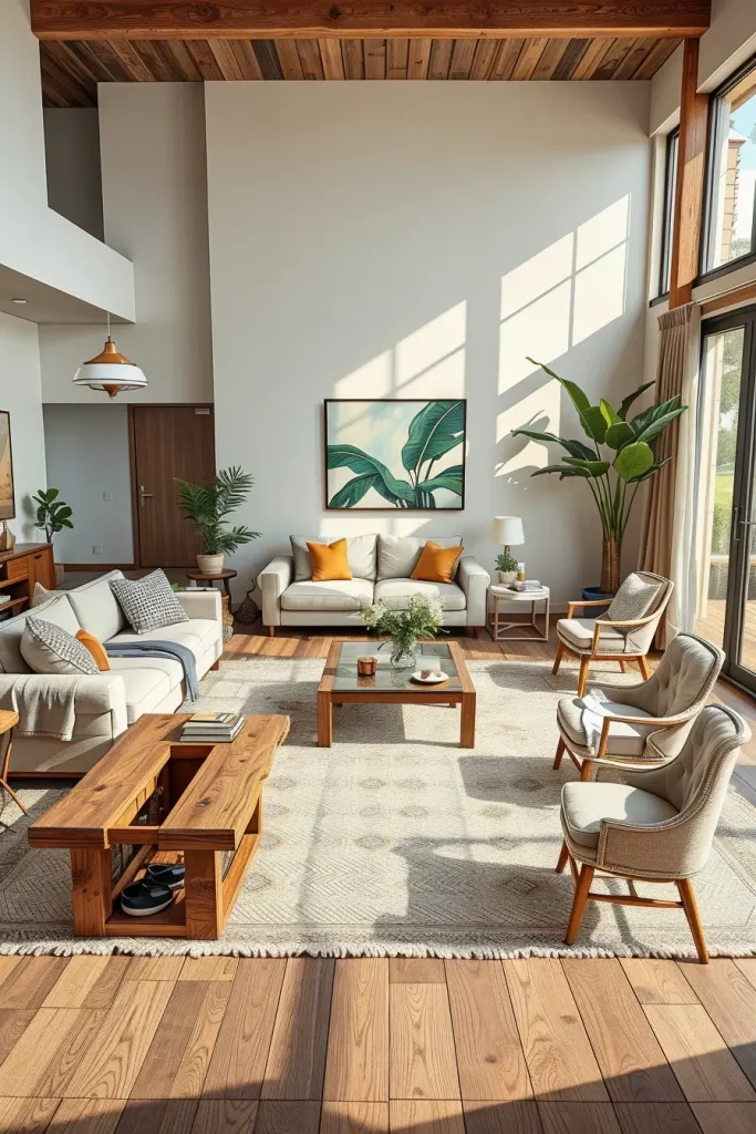 63 Terra Futura Living Room Design Ideas for a Modern and Sustainable Home