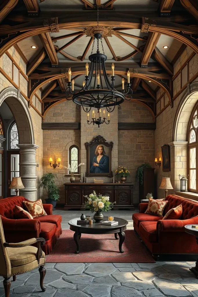 62 Castlecore Living Room Inspiration: Ideas for a Regal and Cozy Home