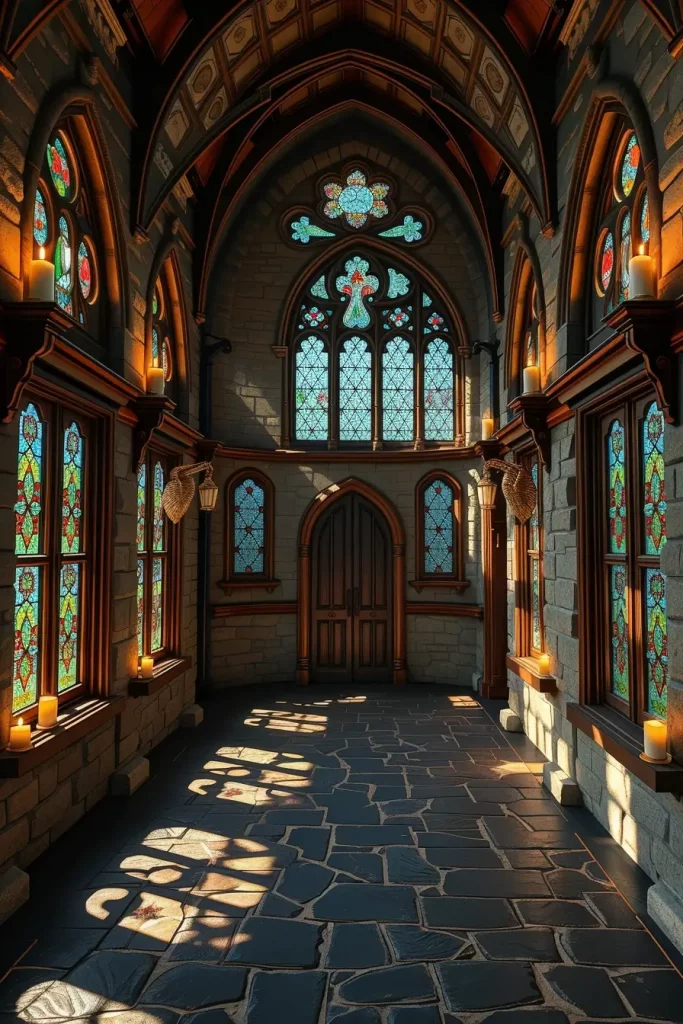 64 Castlecore Hallway Inspiration: Magical Medieval Designs for Your Home