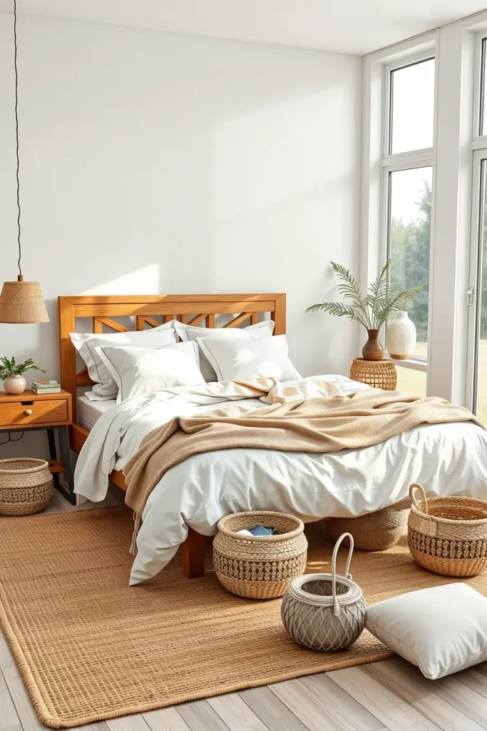 62 Modern Bedroom Design With Natural Materials for a Cozy and Stylish Space