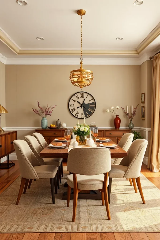 62 Warm-Toned Dining Room Interiors To Inspire Your Home Design
