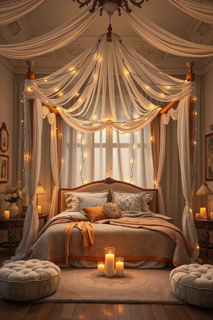 64 Romantic Bedroom Canopy Bed Ideas for a Dreamy and Stylish Retreat