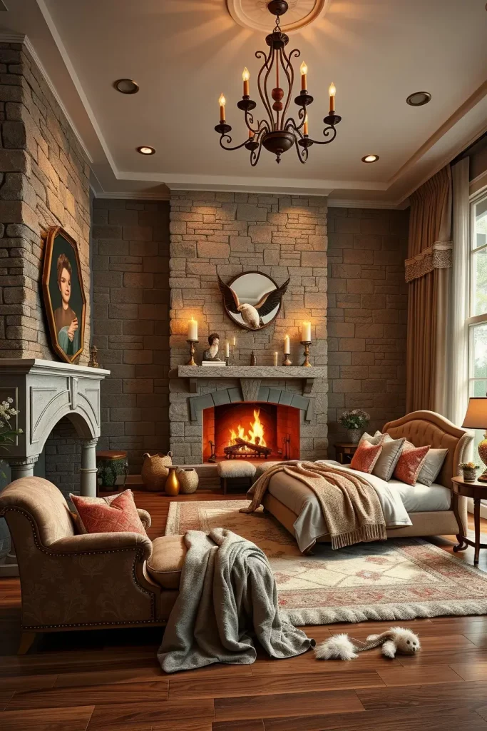 Stone Fireplace Bedroom: Cozy and Modern Design Ideas for Every Style