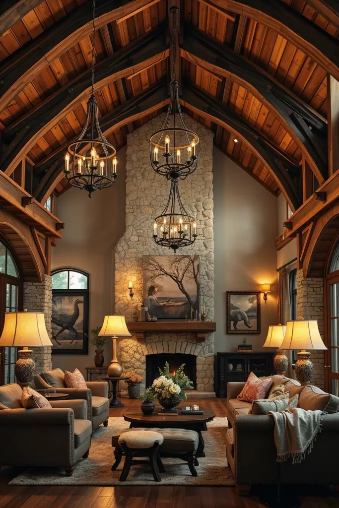 64 Warm Rustic Living Room Ideas for a Cozy and Inviting Home