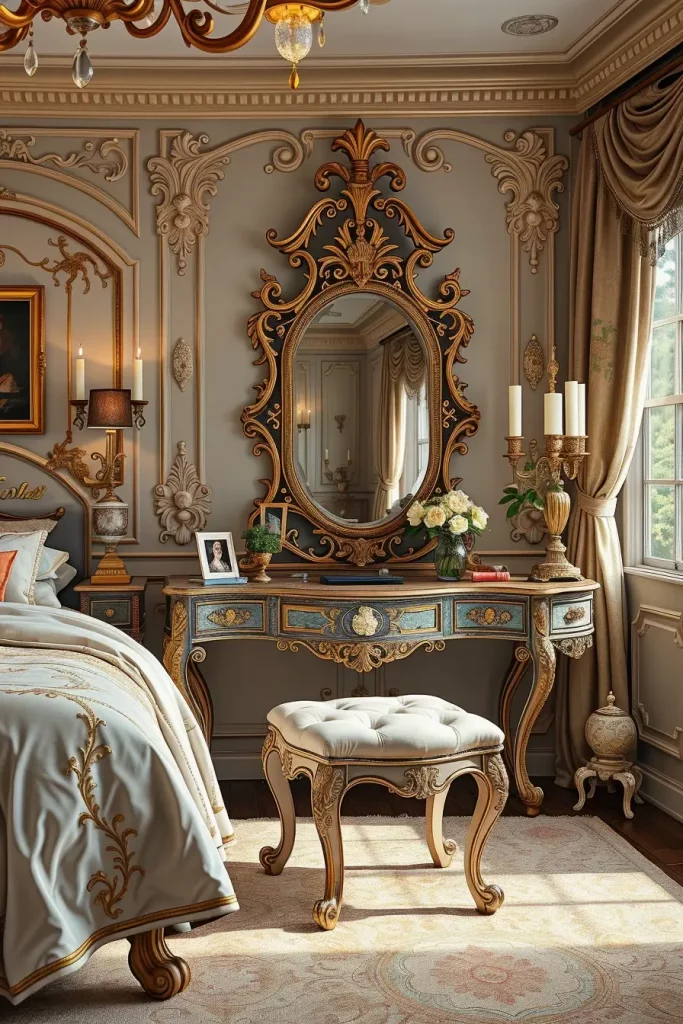 64 Rococo Revival Bedroom Furniture Ideas for Timeless Elegance