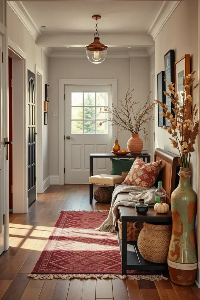 64 Fall Hallway Decor Trends to Transform Your Entryway This Season
