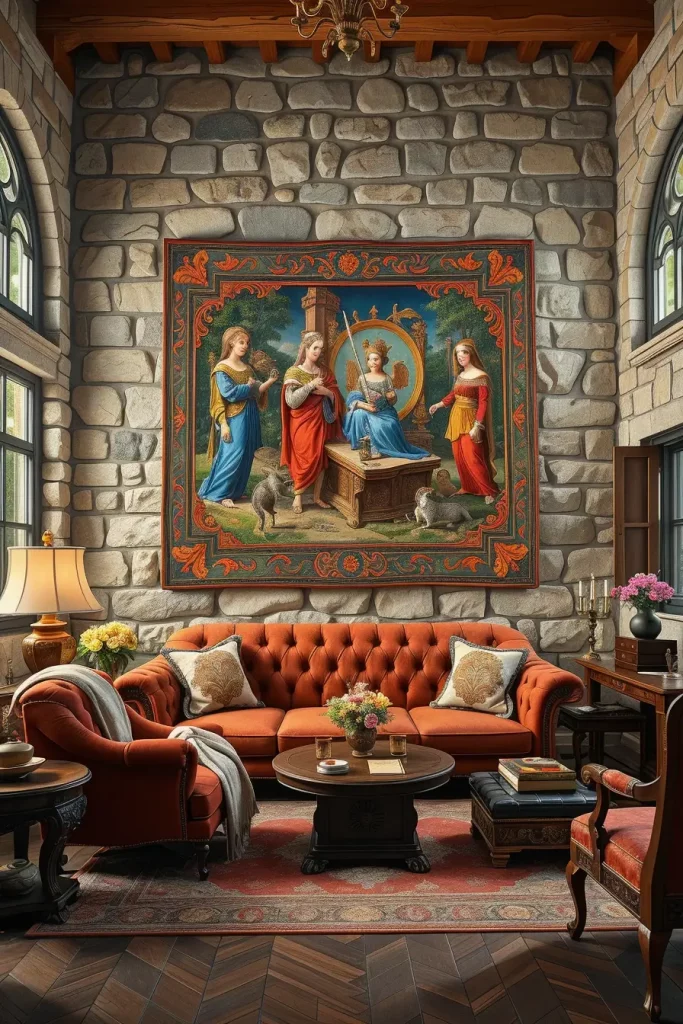 62 Castlecore Living Room Inspiration: Ideas for a Regal and Cozy Home
