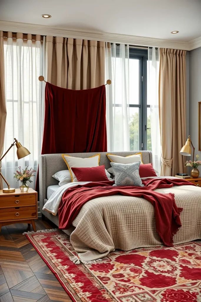 63 Cherry Coded Bedroom Color Palette: Stylish Ideas for Modern Bedroom Design
