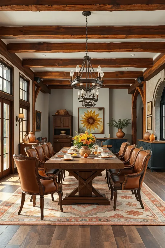 62 Warm-Toned Dining Room Interiors To Inspire Your Home Design