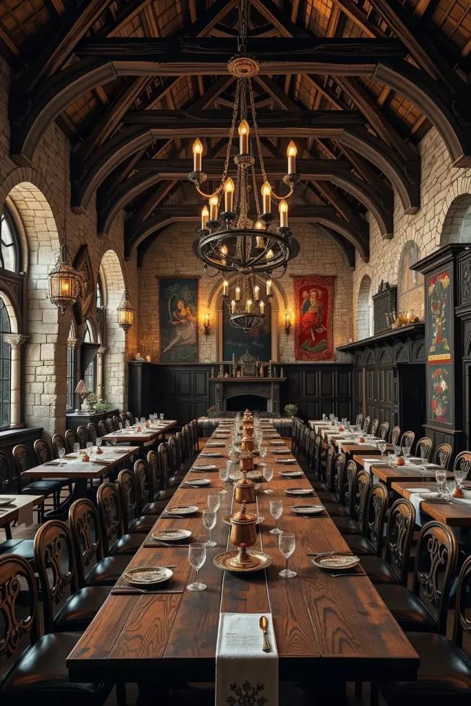 63 Castlecore Kitchen and Dining Room Inspiration Ideas for Timeless Medieval Elegance