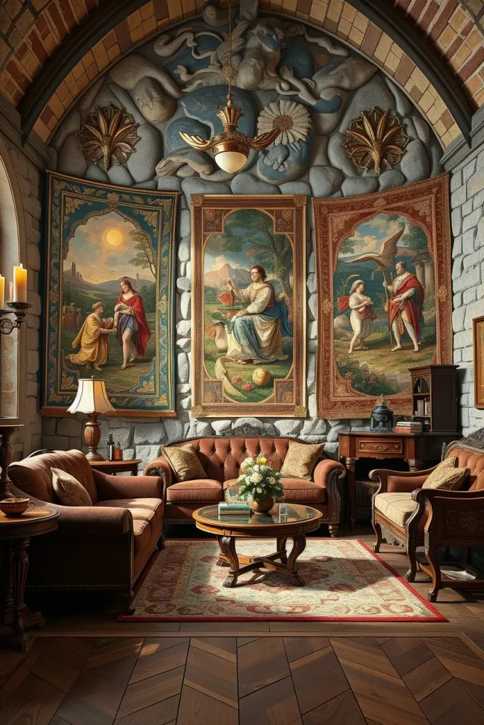 62 Castlecore Living Room Inspiration: Ideas for a Regal and Cozy Home