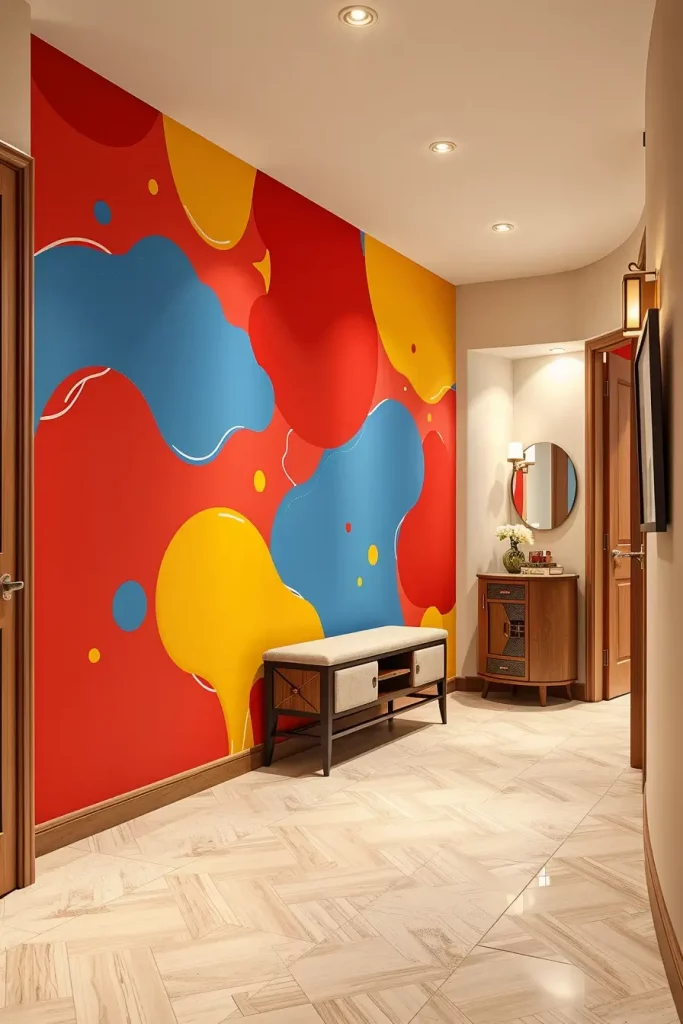 62 Primary Play Bold Hallway Decor Trends to Transform Your Home