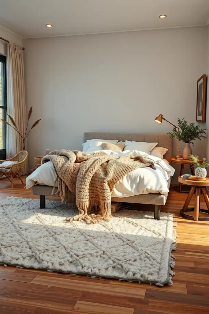 62 Modern Bedroom Design With Natural Materials for a Cozy and Stylish Space