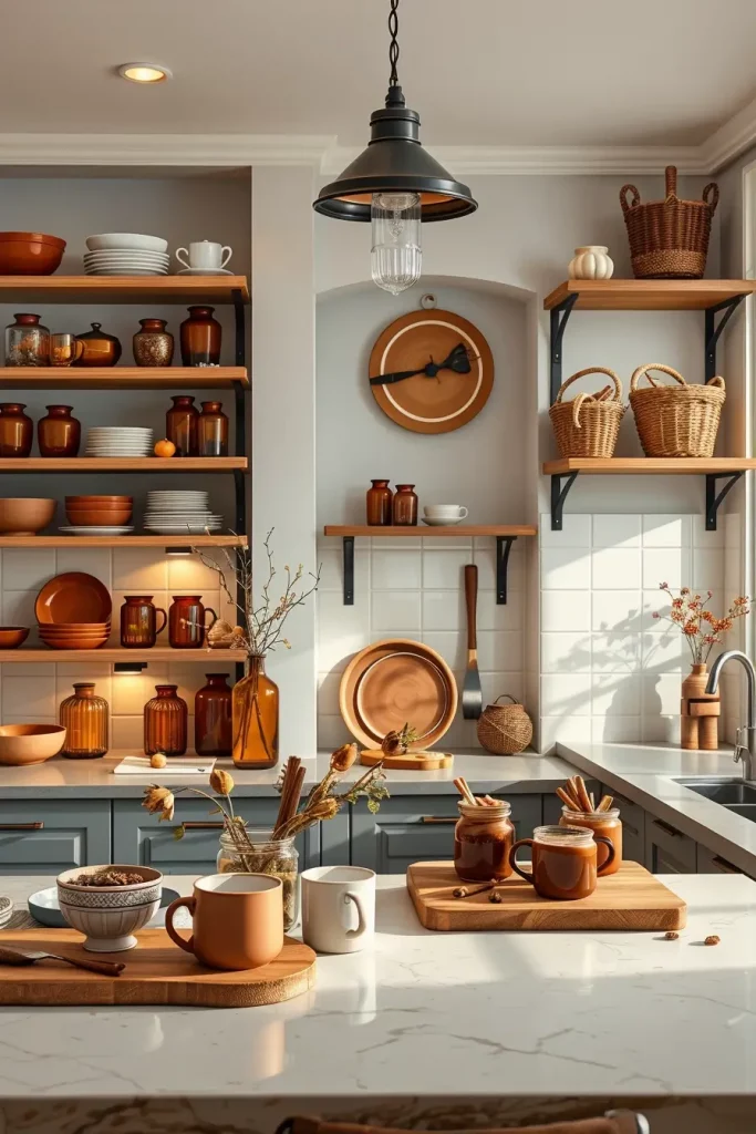 63 Cozy Kitchen Fall Decorations to Create a Warm and Inviting Space