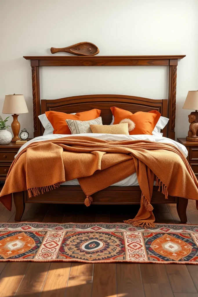 65 Terracotta and Tan Bedroom Ideas for a Warm and Elegant Interior