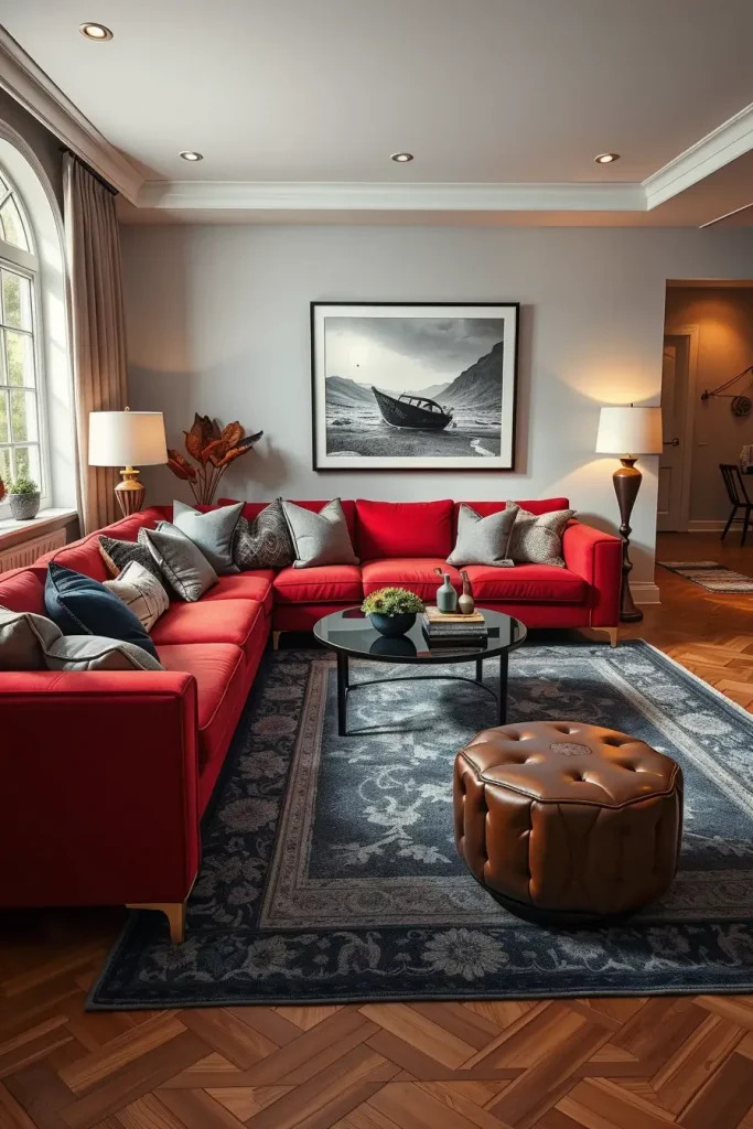 64 Cherry Coded Living Room Color Palette Ideas for Modern Interiors