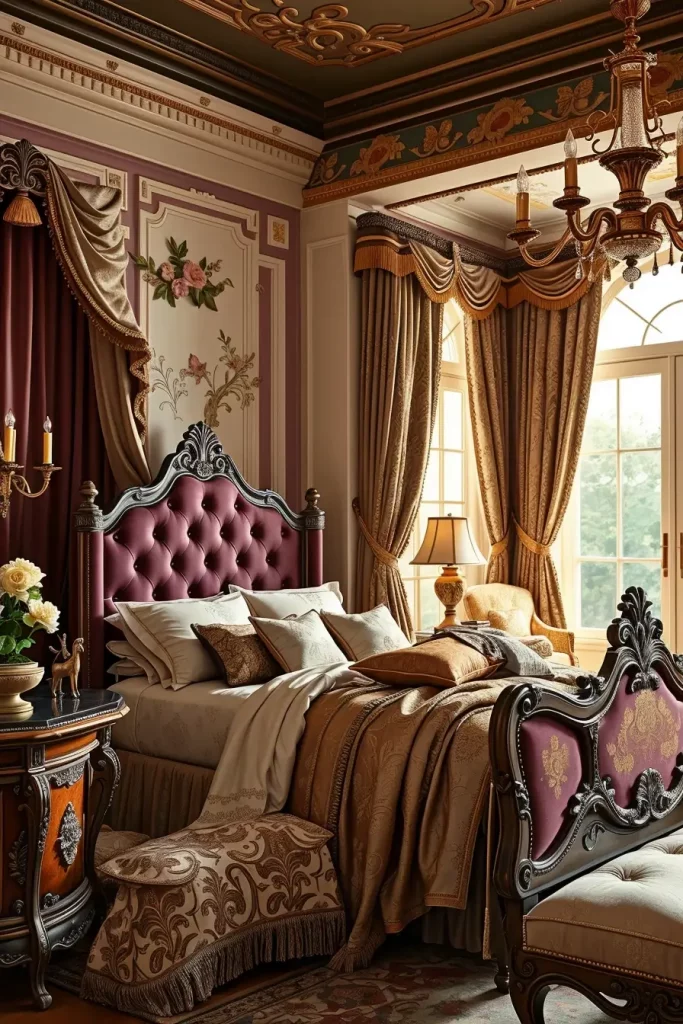 64 Rococo Revival Bedroom Furniture Ideas for Timeless Elegance