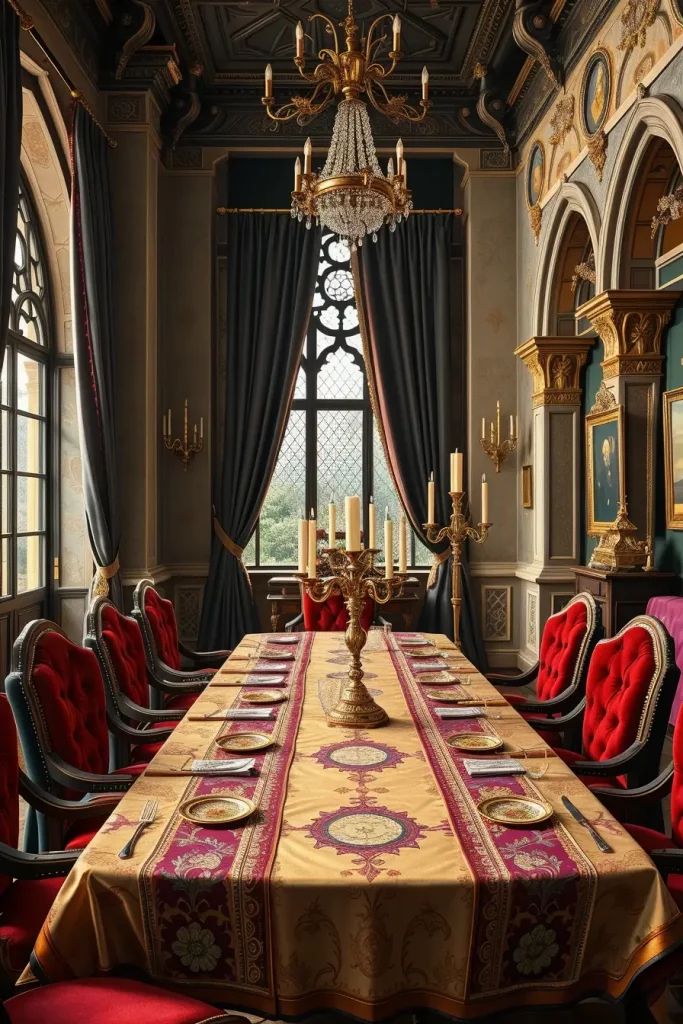 63 Castlecore Kitchen and Dining Room Inspiration Ideas for Timeless Medieval Elegance