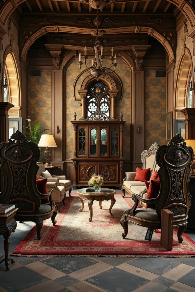 62 Castlecore Living Room Inspiration: Ideas for a Regal and Cozy Home