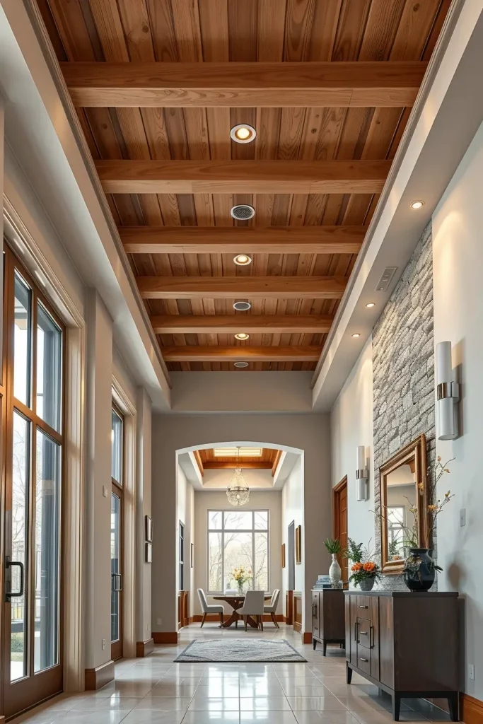 62 Modern Hallway Design With Natural Materials: Stylish Ideas for a Timeless Home