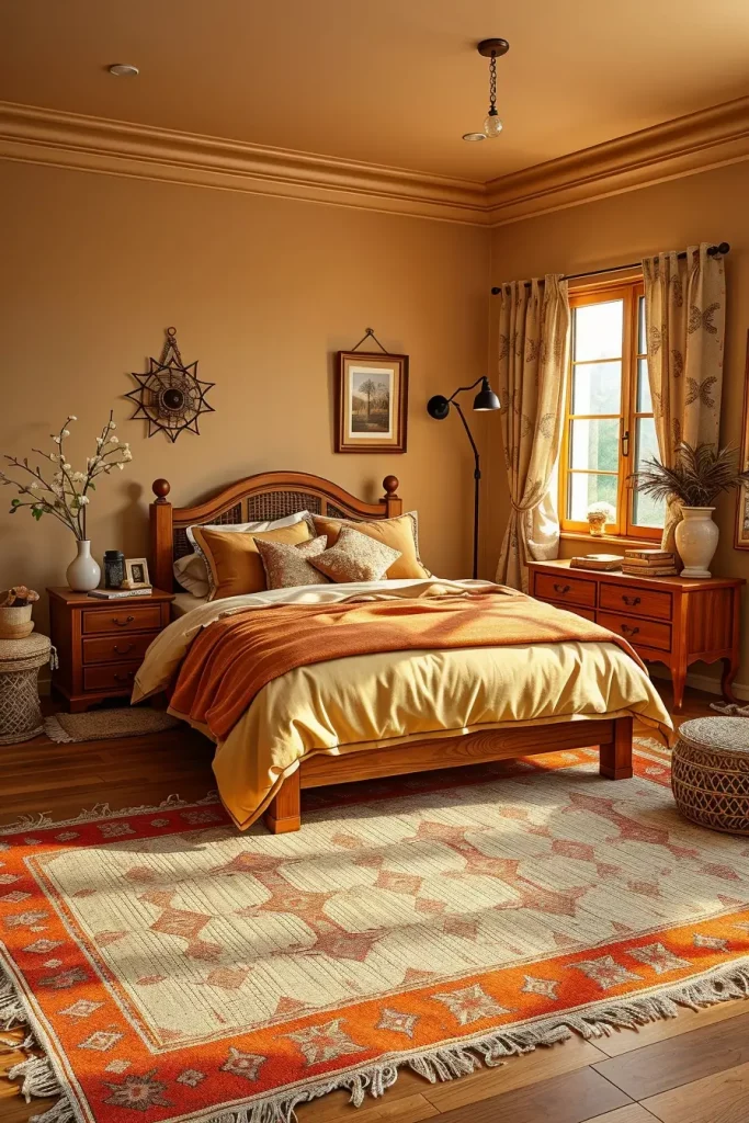 65 Terracotta and Tan Bedroom Ideas for a Warm and Elegant Interior