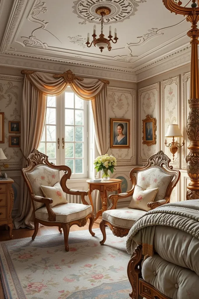 64 Rococo Revival Bedroom Furniture Ideas for Timeless Elegance