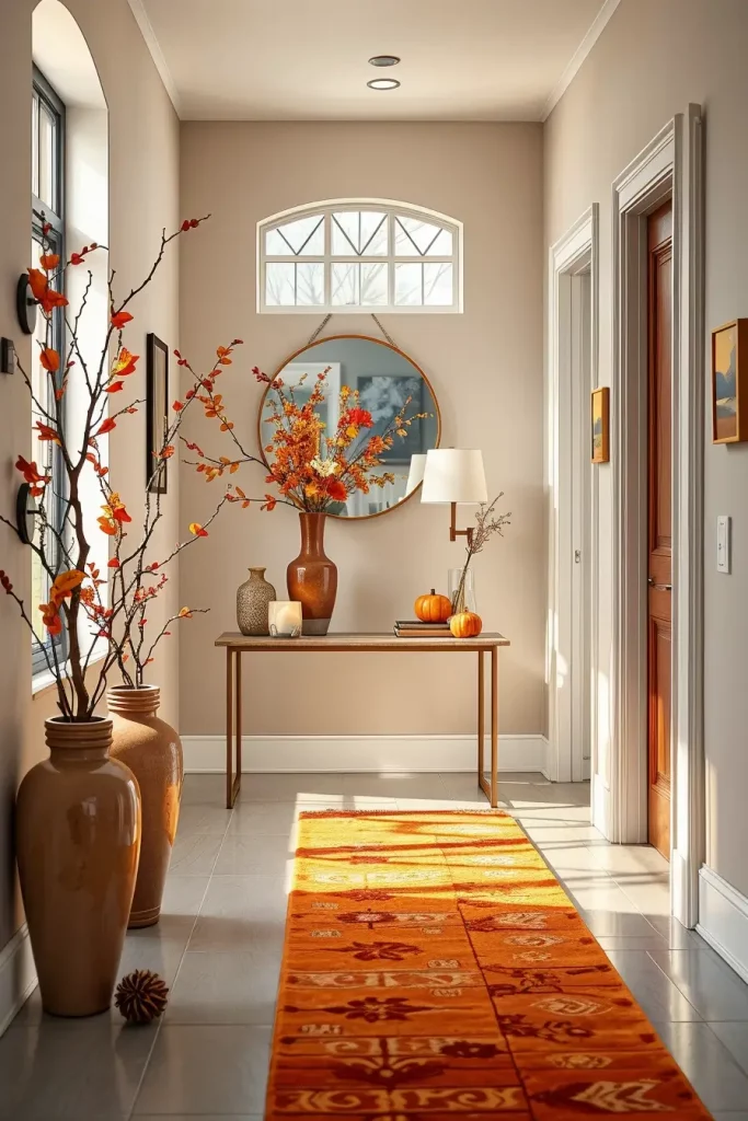 64 Fall Hallway Decor Trends to Transform Your Entryway This Season