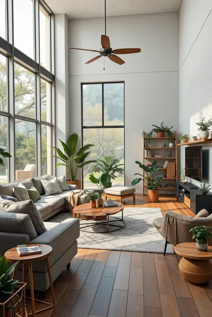 63 Terra Futura Living Room Design Ideas for a Modern and Sustainable Home