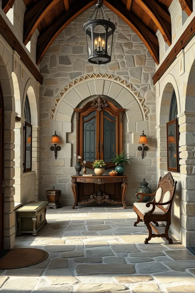 64 Castlecore Hallway Inspiration: Magical Medieval Designs for Your Home