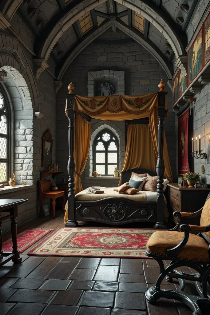 63 Medieval Bedroom Ideas to Transform Your Room into a Castle-Inspired Retreat