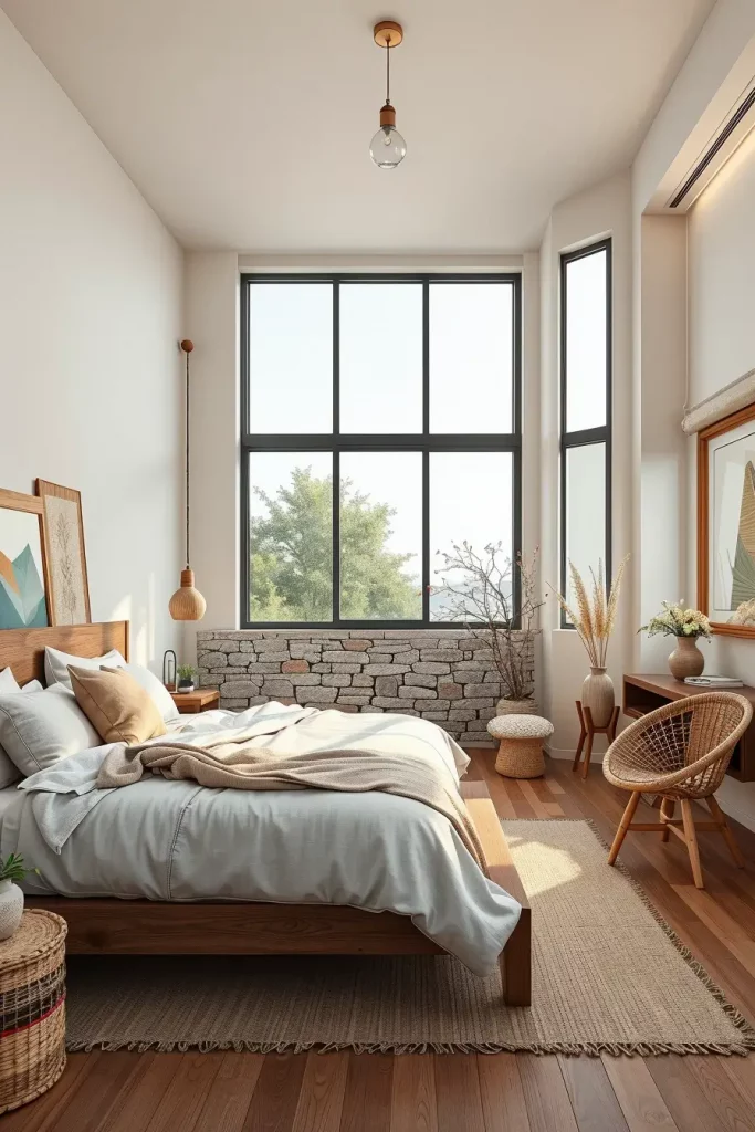 62 Modern Bedroom Design With Natural Materials for a Cozy and Stylish Space