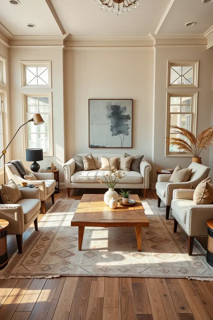 64 Earth-Tone Living Room Ideas for a Warm and Natural Home