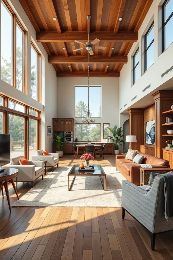 66 Cherry Coded Accents for Open-Plan Houses: Elegant Design Ideas