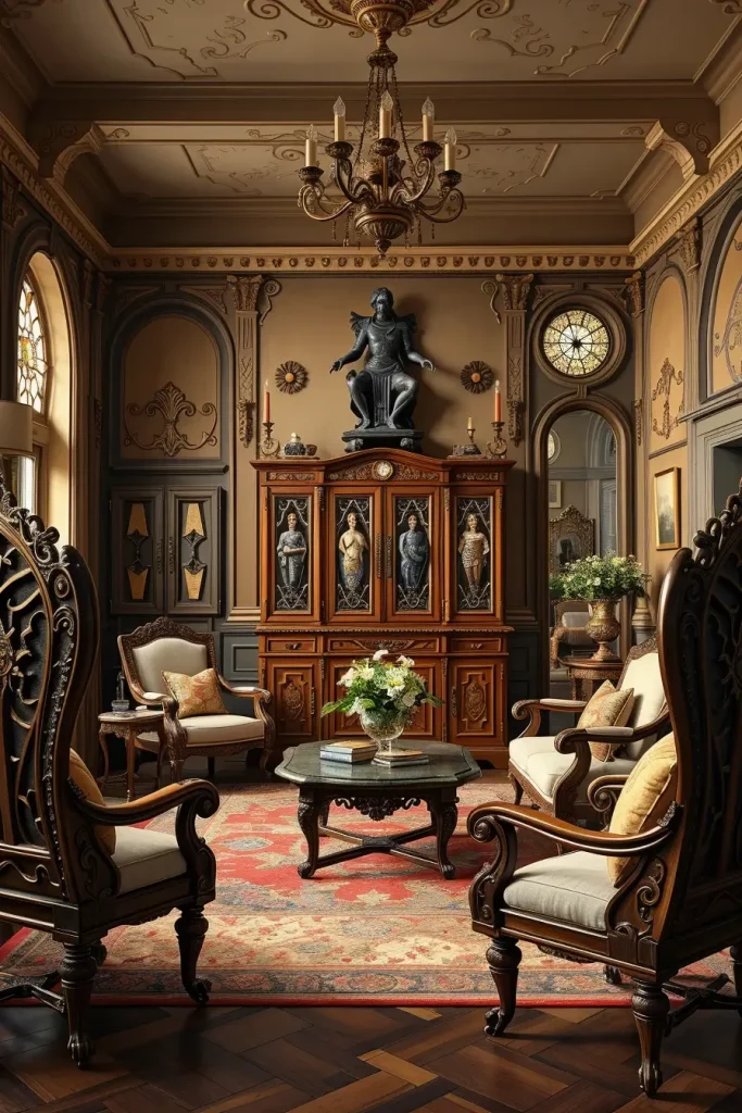 62 Castlecore Living Room Inspiration: Ideas for a Regal and Cozy Home
