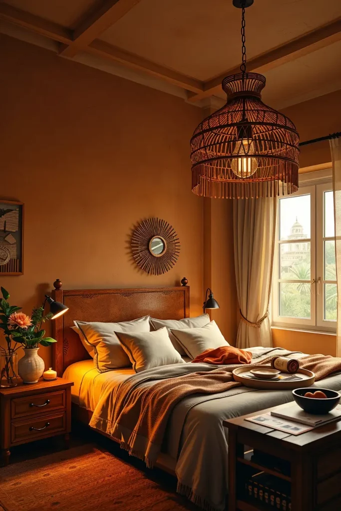 65 Terracotta and Tan Bedroom Ideas for a Warm and Elegant Interior
