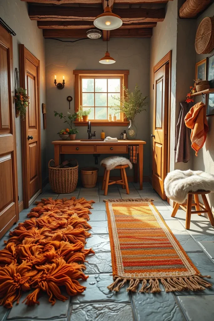 64 Rustic Bathroom Fall Makeover Ideas for a Cozy Seasonal Refresh