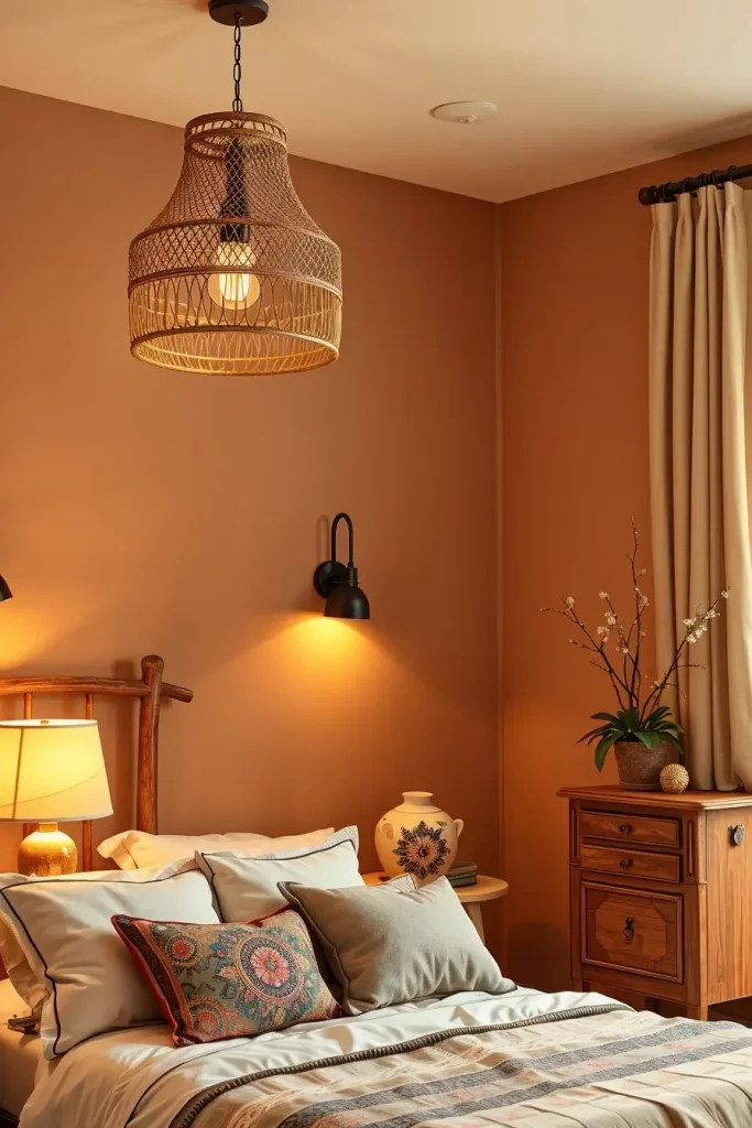 65 Terracotta and Tan Bedroom Ideas for a Warm and Elegant Interior