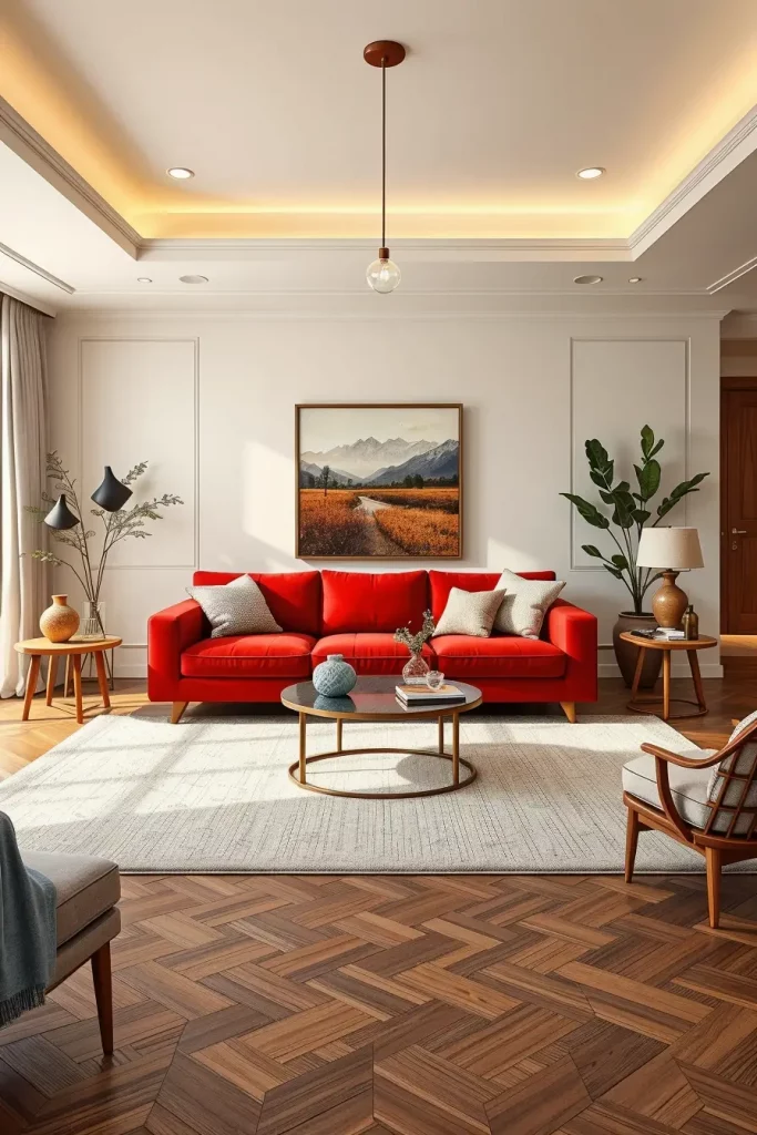 64 Cherry Coded Living Room Color Palette Ideas for Modern Interiors