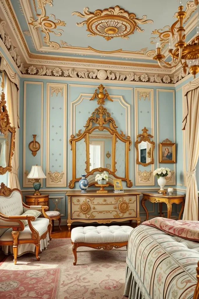 64 Rococo Revival Bedroom Furniture Ideas for Timeless Elegance