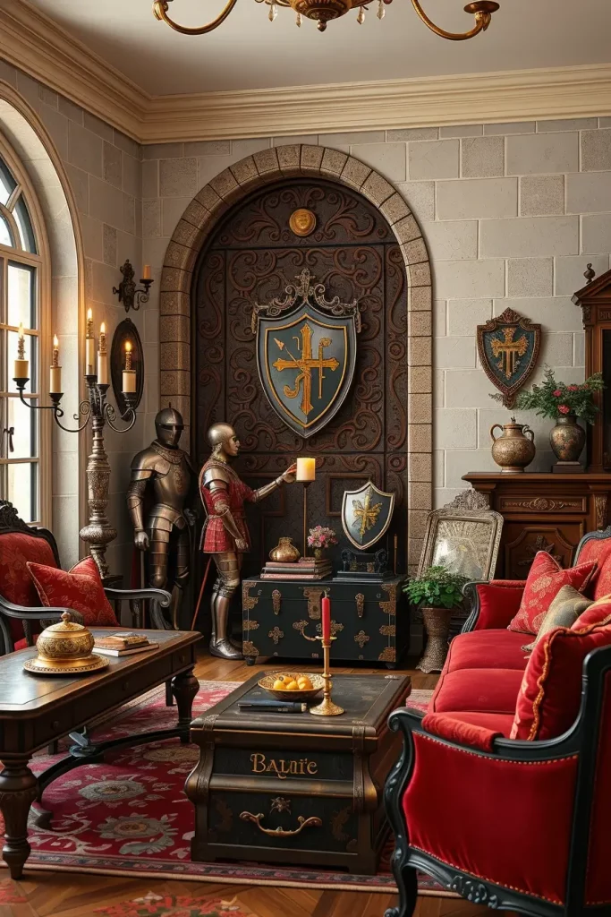 62 Castlecore Living Room Inspiration: Ideas for a Regal and Cozy Home