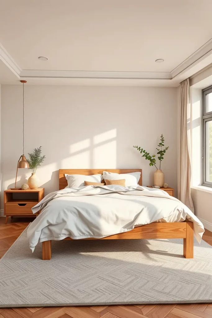 62 Modern Bedroom Design With Natural Materials for a Cozy and Stylish Space