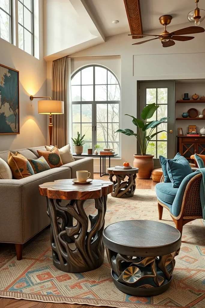 64 Artisan Furniture Accents for Living Room That Transform Your Home