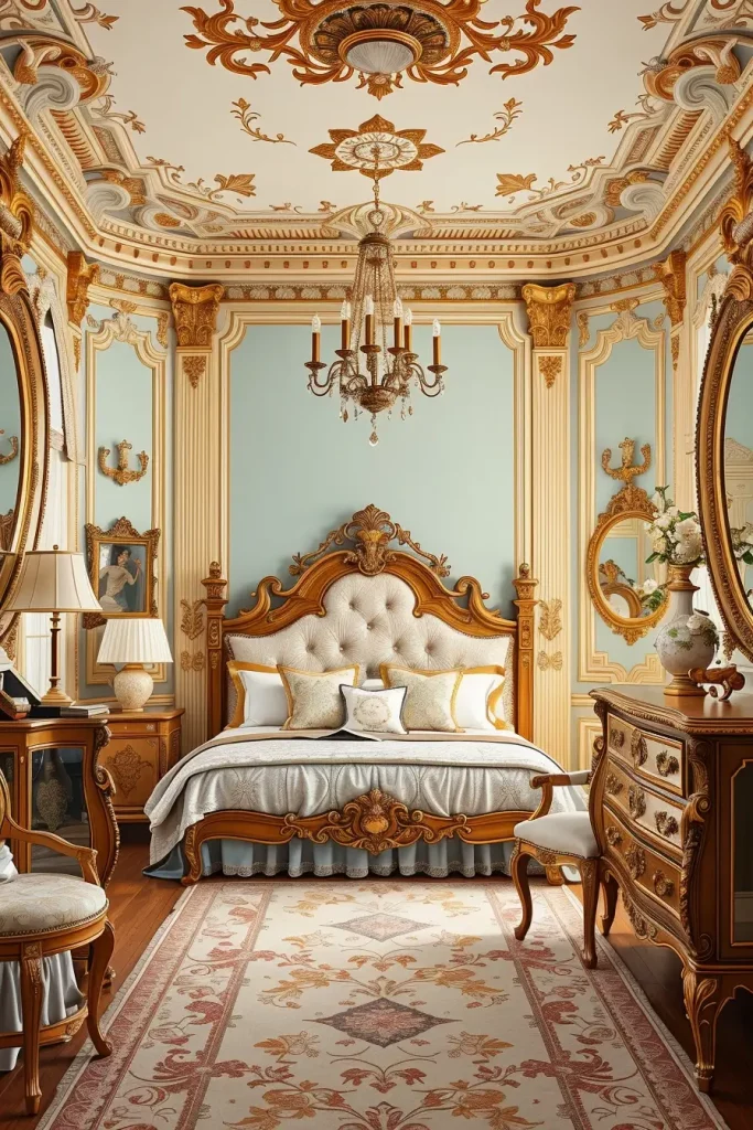 64 Rococo Revival Bedroom Furniture Ideas for Timeless Elegance