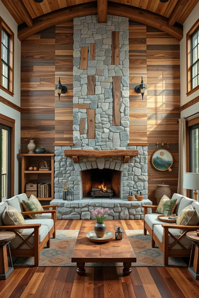 64 Warm Rustic Living Room Ideas for a Cozy and Inviting Home